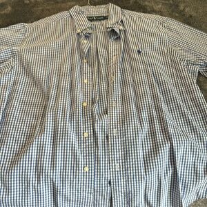 Men’s Polo short sleeve button down tee